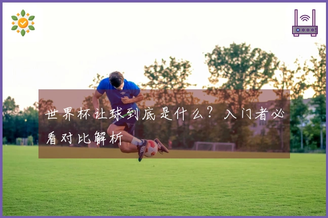世界杯让球到底是什么？入门者必看对比解析